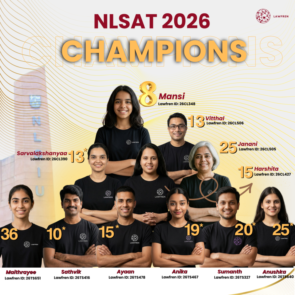 Lawfren NLSAT 2026 Toppers