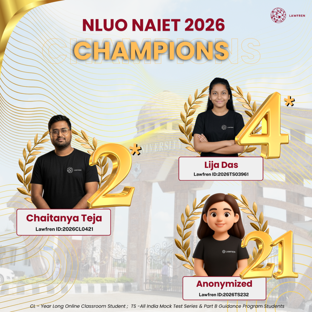 Lawfren NLUO NAIET 2026 Toppers