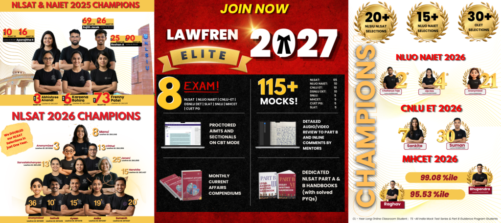 Best NLSAT Coaching Lawfren Results